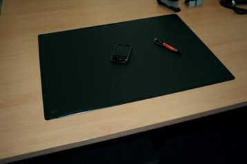 Bureau mat zwart 63 x 50 cm Q-CONNECT -3