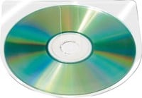 Q-CONNECT CD hoes zelfklevend PP 100 stuks
