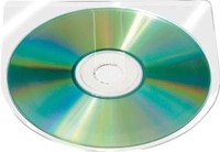 Q-CONNECT CD hoes zelfklevend PP 100 stuks-1
