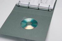Q-CONNECT CD hoes zelfklevend met tab PP 10 stuks-3