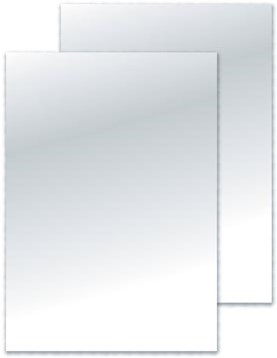 Q-CONNECT omslagen A4 PVC 200 micron pak van 100 stuks transparant