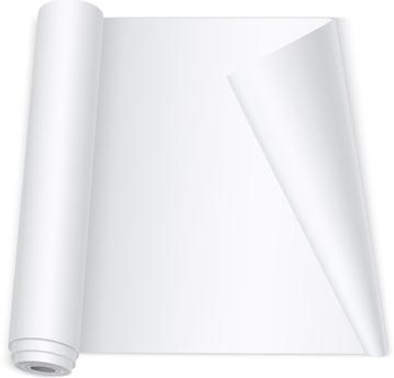 Flipchart papier 65 x 98 cm 70 g/m² blanco rol van 50 vel
