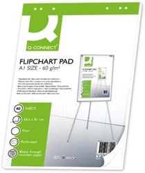 Flipover papier 58,5 x 81cm 60 g/m² blanco 40 vel Q-CONNECT