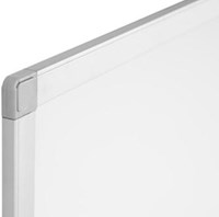 Whiteboard  met aluminium frame  melamine  1zijde wit  1 zijde geruit  60 x 90 cm Q-CONNECT-2