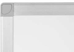 Whiteboard  met aluminium frame  melamine  1zijde wit  1 zijde geruit  90 x 120 cm Q-CONNECT-3