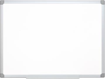 Whiteboard  met aluminium frame  melamine  1zijde wit  1 zijde geruit  90 x 120 cm Q-CONNECT