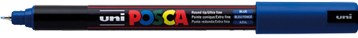 Paint marker uni-ball Posca PC-1MC donkerblauw 1 mm