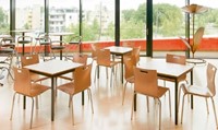 Kantinestoelen hout