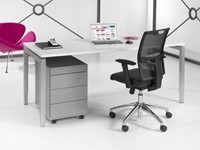 Kantoorbureau wit aluminium.jp