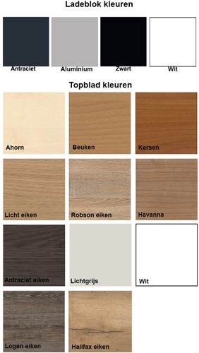 Kleuren-ladeblokken