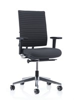 Kohl Anteo Tube antraciet bureaustoel