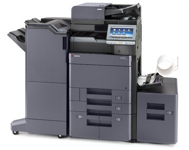 Kyocera taskalfa 4052ci kopieerapparaat met finisher en bulklade