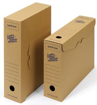 Loeff's achiefdoos Quick Box pak van 50 stuks