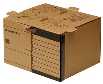 Archiefbox Loeff's 4001 410X275X370 mm Bruin