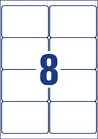 Avery afneembare weerbestendige etiketten Ft 99,1 x 67,7 mm, wit, doos van 160 etiketten-2