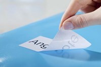 AVERY afneembare witte etiketten Stick & Lift ft 25,4 x 10 mm, 4.725 stuks, 189 per blad-1