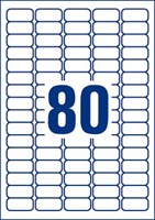 AVERY afneembare witte etiketten Stick & Lift ft 35,6 x 16,9 mm, 2.000 stuks, 80 per blad-3