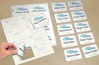 AVERY Zelfklevende badge ft 63,5 x 29,6 mm, doos van 540 stuks, wit-2