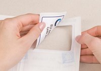 Badge voor op kleding AVERY L4785 wit 80 x 50 mm 200 stuks-3