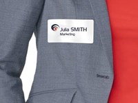 Badge voor op kleding AVERY L4785 wit 80 x 50 mm 200 stuks-3