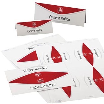 Tafelnaamkaartjes printbaar 120 x 45 mm Avery L4794-10-3