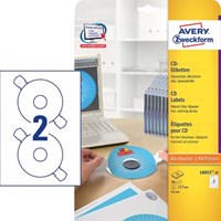 AVERY eEtiketten voor CD-3