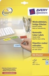 Verwijderbare etiketten