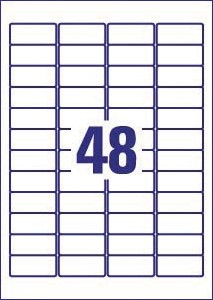 Security etiket Avery NO-PEEL 45,7 x 25,4 mm-3