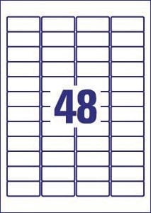 Security etiket Avery NO-PEEL 45,7 x 25,4 mm-3