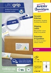 Avery etiketten 99,1 x 93,1mm 6 etiketten per vel