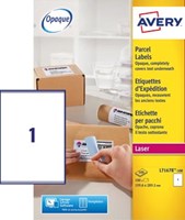 Avery etiketten L7167B-100 QuickPeel 199,6 x 289,1 mm b x h 100 etiketten-2
