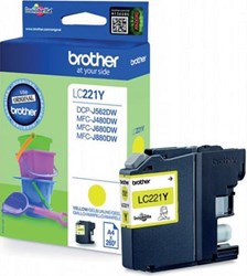 Brother LC-221Y cartridge yellow