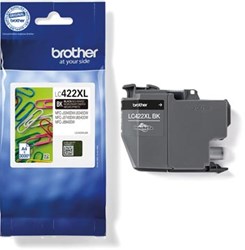 Inktcartridge Brother LC-422XLBK zwart