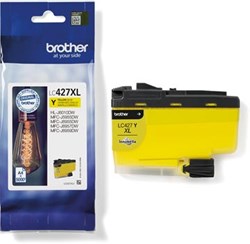 Inktcartridge Brother LC-427XLY geel