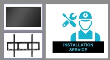 Led display panel 75 inch Legamaster Discover 2 met muurbeugel-2