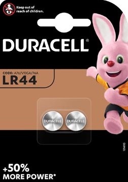 Duracell knoopcel batterij Alkaline V13GA/ LR44 1,5V