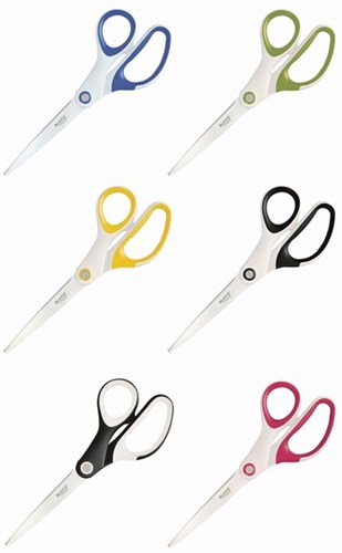 Leitz schaar WOW 20,5 cm metallic blauw-3