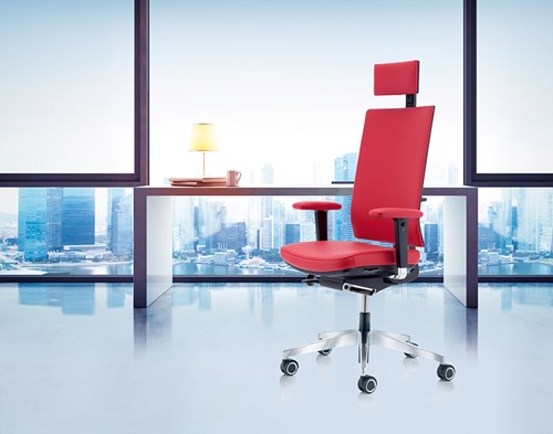 Leren bureaustoel Kohl Anteo UP