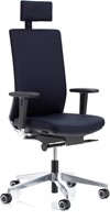 Leren-bureaustoel-donkerblauw