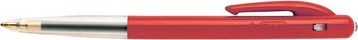 Bic balpen M10 Clic rood