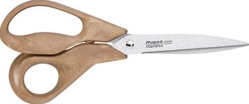 Schaar 18 cm houtlook Maped Office Advanced Wood-2