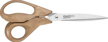 Schaar 21 cm houtlook Maped Office Advanced Wood-2