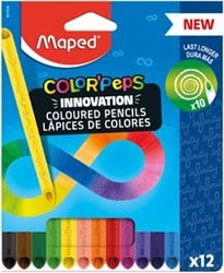 Kleurpotlood Maped Color'Peps Infinity doos à 12 kleuren