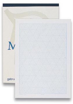 Isometrisch papier A4 Mercurius 50 vel-2