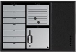 Weekplanner planbord Bi-silque 60x40cm
