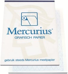 Meetpapier A3 bloks iso blauw