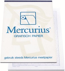 Meetpapier A4 bloks iso blauw