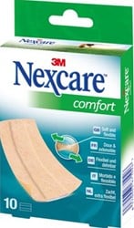 3M Nexcare  Comfort Strips  versnijdbaar, ft 10 x 6 cm, 10 stuks