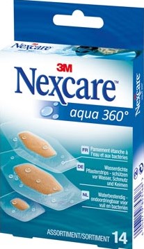 Pleisters Nexcare Aqua 360° 3M