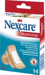 3M bloedstelpende pleister Nexcare Blood-Stop, pak van 14 stuks